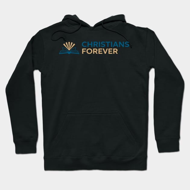 Christians Forever (Blue & Gold Logo) Hoodie by Christians Forever